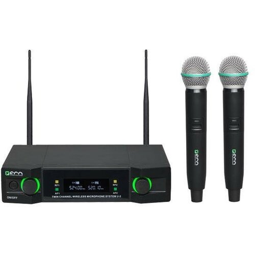 ECO by VOLTA U-2 4902162940 Микрофонная радиосистема начального уровня с двумя ручными динамич 1053300₽
