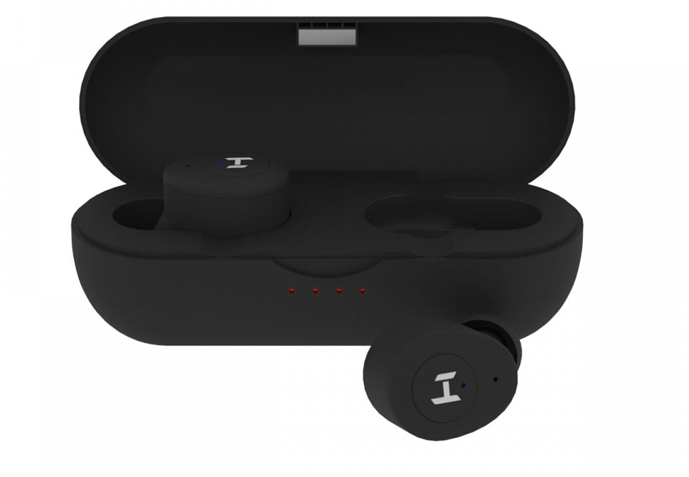 Наушники с микрофоном HARPER HB-515, Bluetooth, вкладыши, черный [h00002708] - фото №3