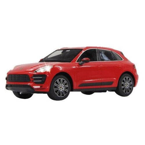 Легковой автомобиль Rastar Porsche Macan Turbo 73300, 1:14, 32 см, красный