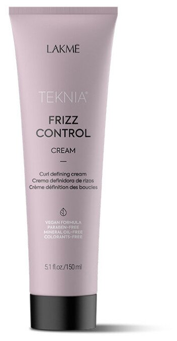 Lakme Крем для волос, подчеркивающий кудри Frizz control Cream 150 мл