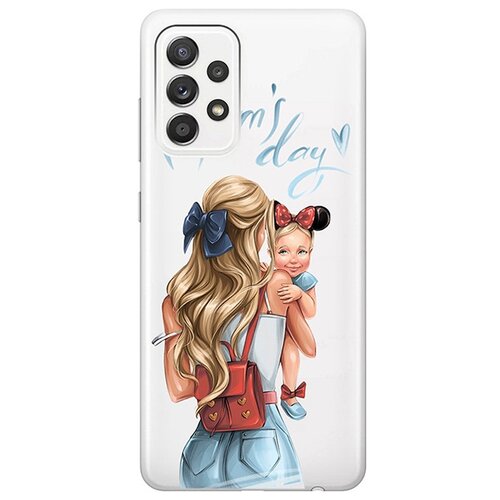 фото Re:pa чехол - накладка transparent 3d для samsung galaxy a52 с принтом "mom's day"
