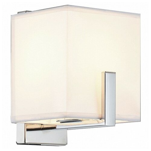 фото Бра citilux стенли cl465311, e27, 75 вт, кол-во ламп: 1 шт., цвет арматуры: серебристый, цвет плафона: бежевый