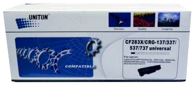 Картридж Uniton Premium CF283X/737 черный совместимый с принтером HP