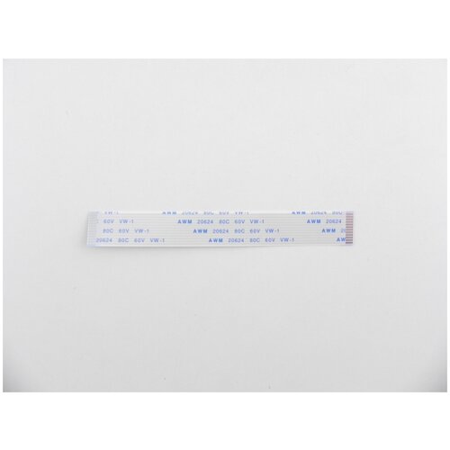 Шлейф плоский FFCFPC-кабеля Flexible flat 12 пин шаг 10мм длина 100мм прямой 555₽