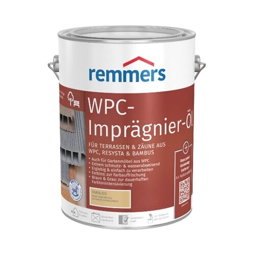 Remmers WPC-Imprägnier-Öl Масло для террас из ДПК (0,75 л 2087 Бесцветный / Farblos )