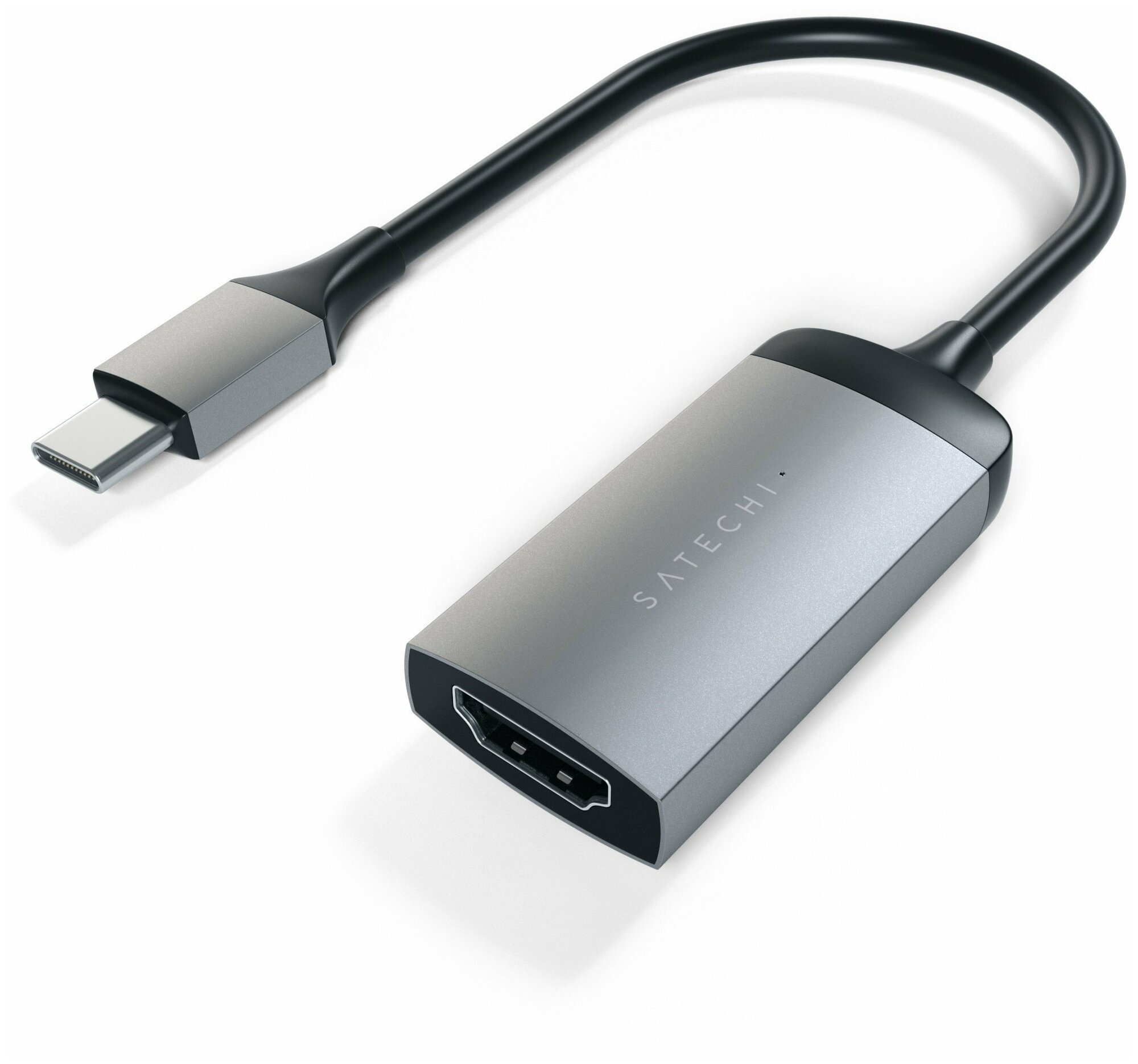 Переходник/адаптер Satechi Aluminum Type-C to HDMI Adapter (ST-TC4KHA), серый