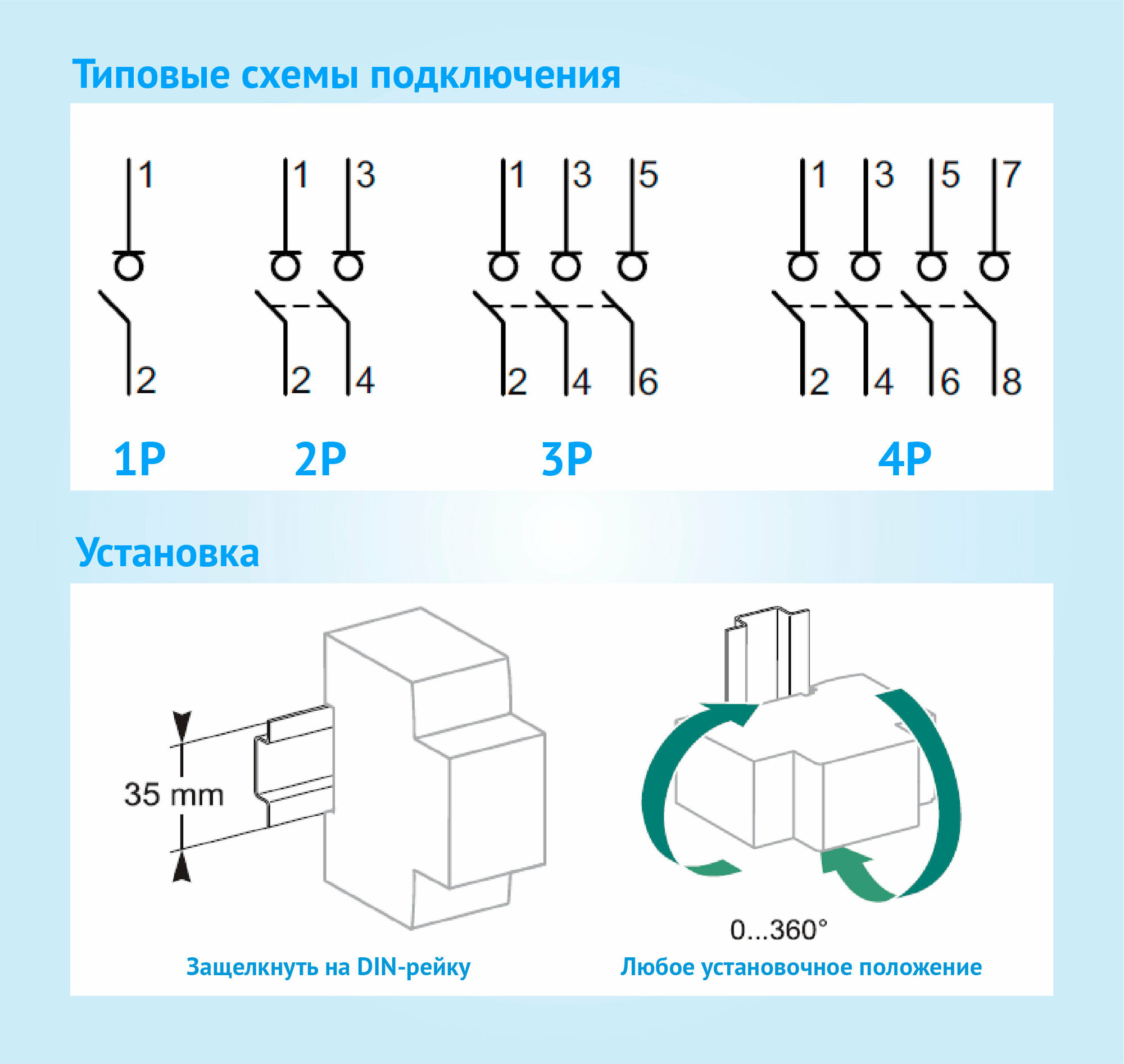 Выключатель нагрузки 2п 40А 400В City9 Set C9S16240 Systeme Electric - фотография № 4