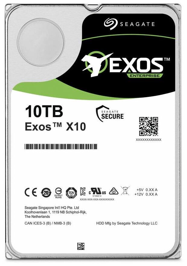 Жесткий диск Seagate Exos X10 10 ТБ ST10000NM0086