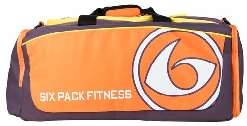 Сумка 6 Pack Fitness, фиолетовый, оранжевый