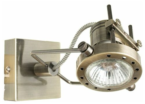 Спот Arte Lamp Costruttore A4300AP-1AB, бронзовый