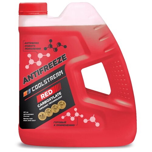 Антифриз Coolstream RED 0.9 л, 1 уп.