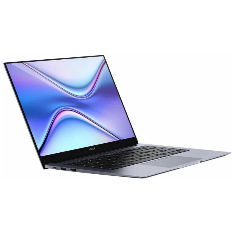 Ноутбук Honor MagicBook X14 2023 FRI-F56 Space Gray 5301AFKC (14", Core i5 12450H, 16Gb/ SSD 512Gb, UHD Graphics) Серый - фото №14