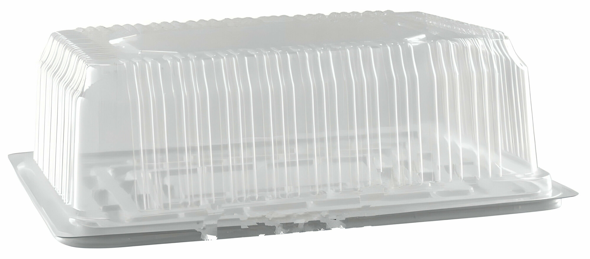 Упаковка для торта на 2-3 кг. 35х25х11,5 Прямоугольная прозрачная