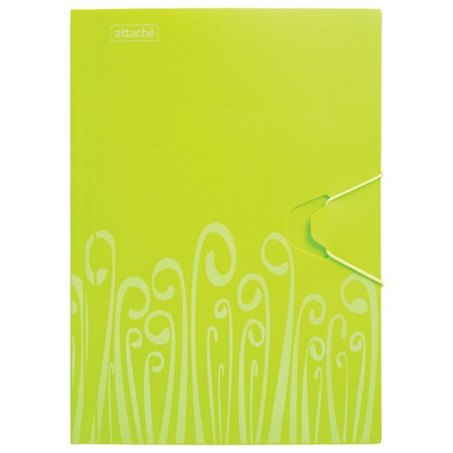 фото Папка на резинках attache fantasy, салатовый