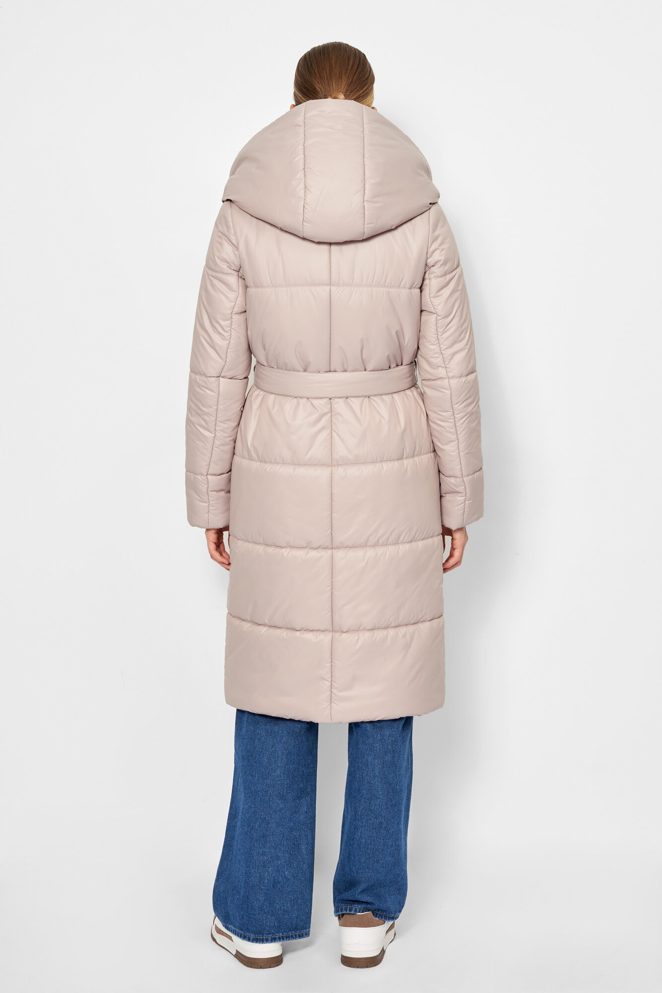 Пуховик Electrastyle, размер 48, бежево-серый — фото 1