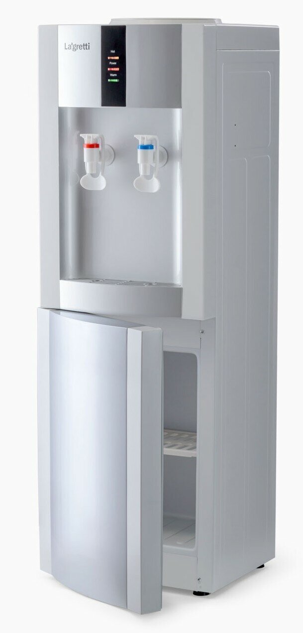 Напольный кулер для воды Lagretti H1-LK Milan White-Silver без охлаждения
