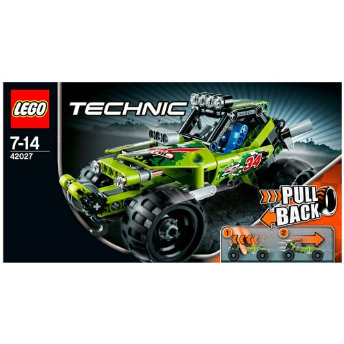 конструктор lego technic 8048 багги 314 дет Конструктор LEGO Technic 42027 Пустынный гонщик, 148 дет.