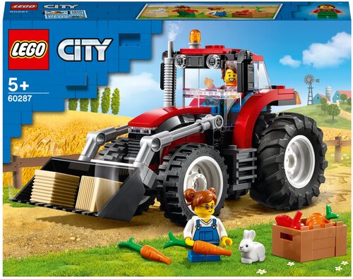 Конструктор LEGO City Great Vehicles 60287 Трактор, 148 дет.