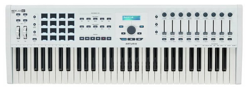 Миди клавиатура Arturia KeyLab mkII 61 White