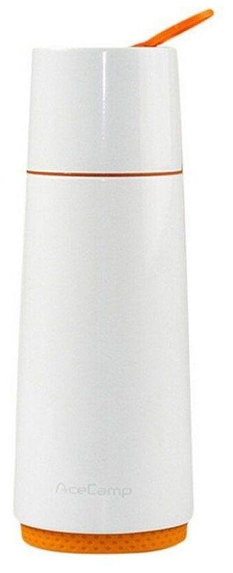 Термос ACECAMP vacuum bottle, 0.37л, стальной - фото №1
