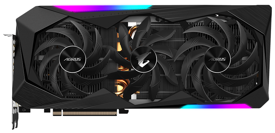 Видеокарта GIGABYTE AORUS Radeon RX 6800 XT MASTER 16GB, GV-R68XTAORUS M-16GD, Retail