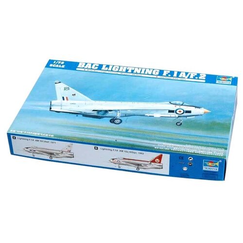 Сборная модель Trumpeter English Electric (BAC) Lightning F.1A/F.2 (01634) 1:72