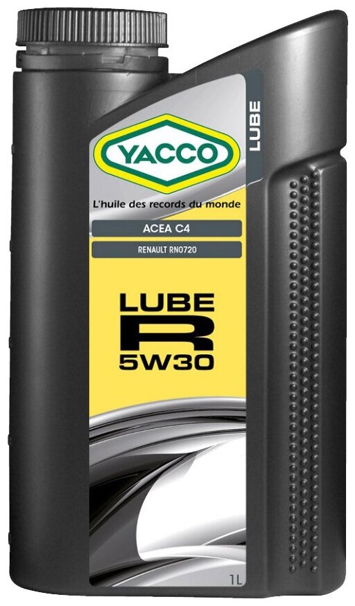 YACCO YACCO5W30LUBER1 Масо моторное синтетическое 1 - ACEA C4/C3 RN0720 , MB-Approval 226.51