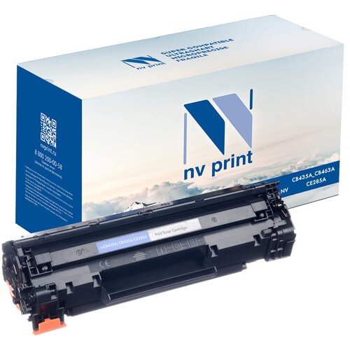 Картридж NV Print CB435A/CB436A/CE285A для HP, 2000 стр, черный стереоусилитель smsl sa 36a pro black