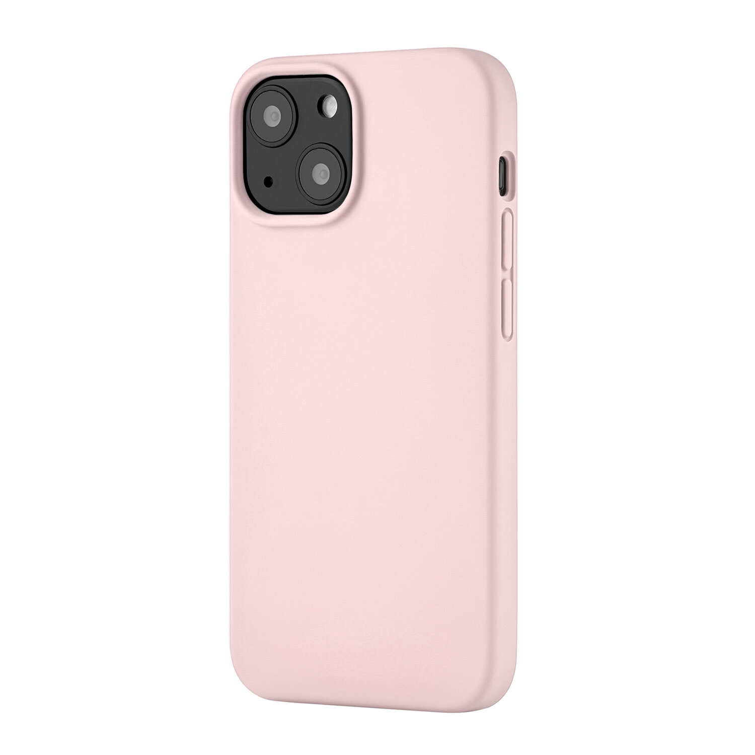 Чехол uBear Touch Case (Liquid silicone) для iPhone 13 mini, розовый