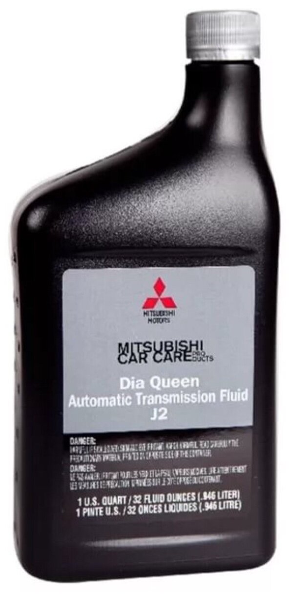 Трансмиссионное масло mitsubishidiaqueen fluid j2 (0,946л) MZ313771