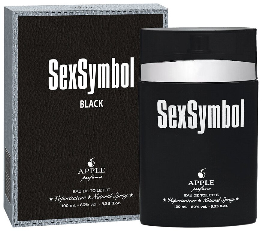 Туалетная вода APPLE PARFUMS Sex Symbol Black (Секс Символ Блэк) 100мл