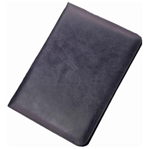 фото Чехол-обложка для apple ipad (2018) 128gb wi-fi / apple ipad (2018) 32gb wi-fi с визитницей и держателем для руки черный кожаный mypads