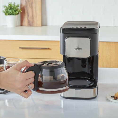 Кофеварка Karaca Coffee Brew Inox 2 в 1 1893600₽