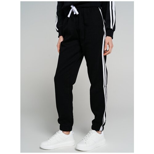 фото Спортивные брюки твое 69549 размер m, черный, women