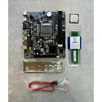 Материнская плата B75 LGA 1155, Intel Core i5-3470, DDR3-8 GB