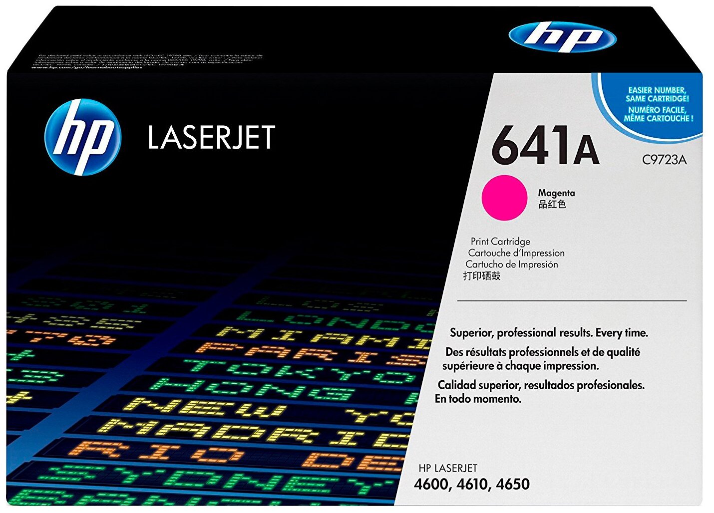 Картридж HP C9723A для HP Color LaserJet 4600, 4600dn, 4600dtn, 4600hdn, 4600n, 4650, 4650dn, 4650dtn, 4650hdn, 4650n (пурпурный, 8000 стр.)