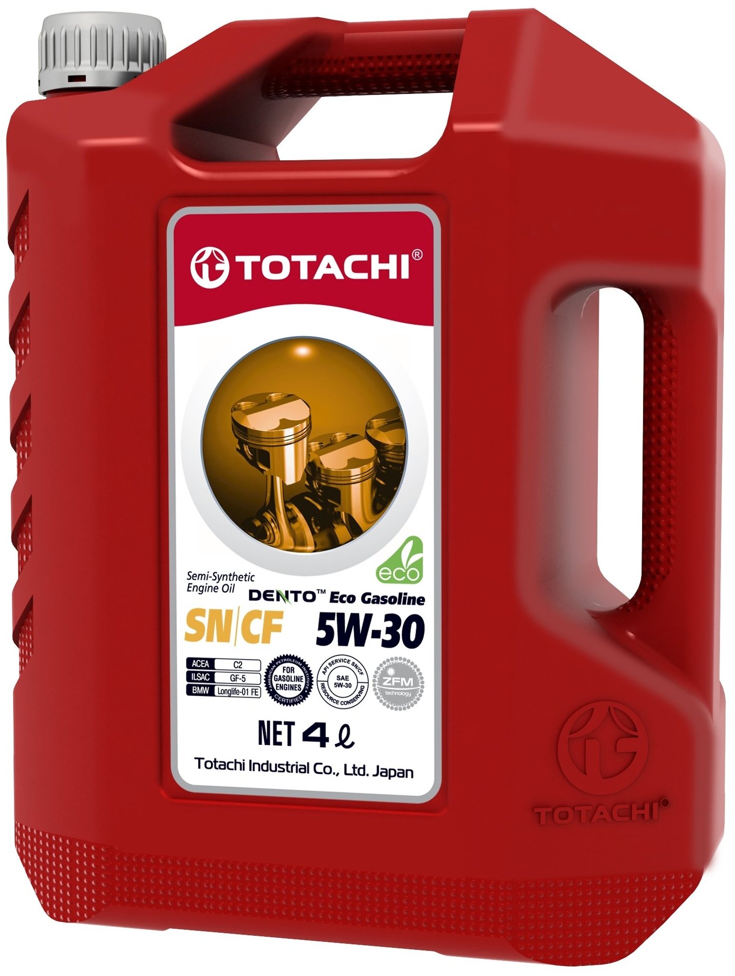 Eco Gasoline Semi-Synthetic 5W-30 полусинтетика 5W-30 4 л.