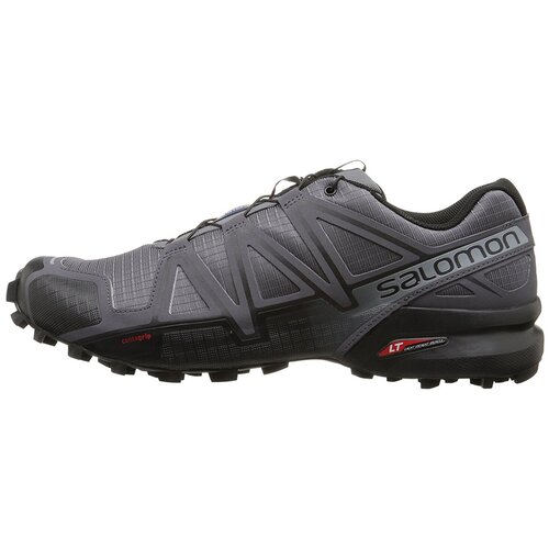 фото Кроссовки salomon speedcross 4 размер 11.5 / 29.5, black/black/black metallic