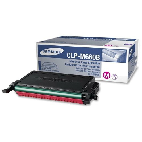 Картридж Samsung CLP-M660B, 5000 стр, пурпурный