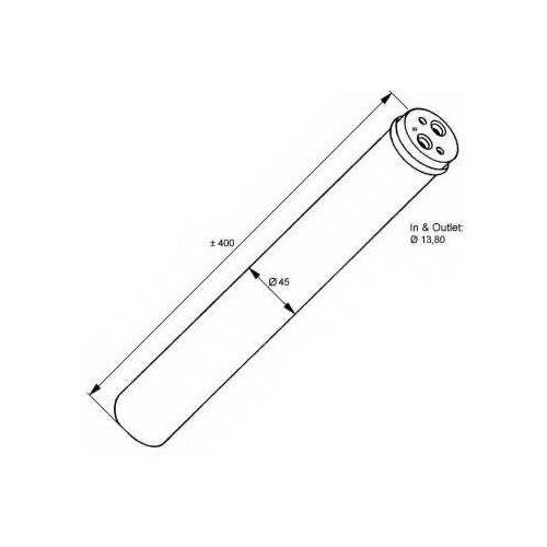 Фильтр осушитель MAN TGA 00- NRF 33118