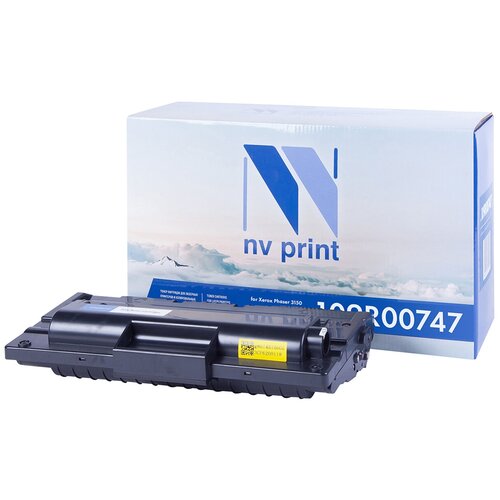 Картридж NV Print 109R00747 для Xerox, 5000 стр, черный картридж ds phaser 3150