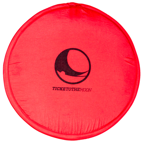 Складывающееся тканевое фризби Ticket to the Moon Pocket Frisbee Red (Фрисби)