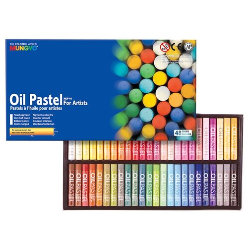 фото Mungyo набор пастели oil pastel for artists, 48 цветов