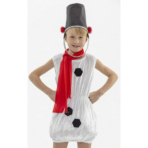 фото Костюм сказочного снеговика вкостюме