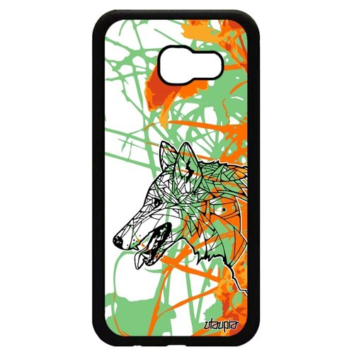 фото Чехол на мобильный samsung galaxy a5 2017, "волк" wolf зверь utaupia
