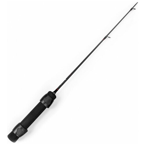 Для зимней рыбалки Nisus Black Ice Rod 45 (N-BIR45), 0.45 м удилище с кольцами стекловолокно 3м