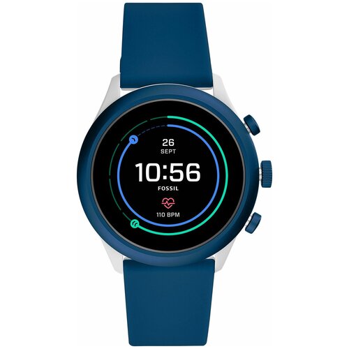 Умные часы FOSSIL Gen 4 Sport Smartwatch 43мм, blue