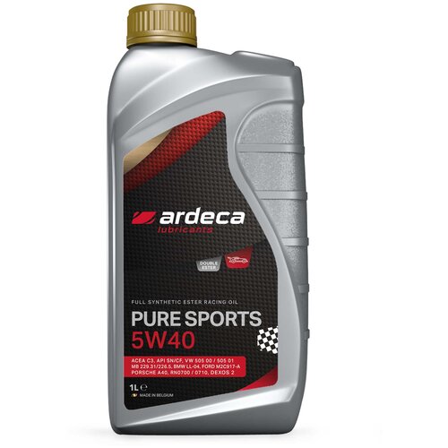 фото Синтетическое моторное масло ardeca pure sports 5w40, 1 л