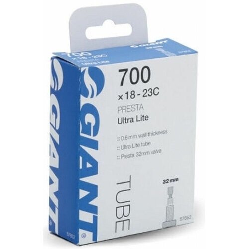 Камера Giant Tube, 700X18-23C, Presta Valve-Standard