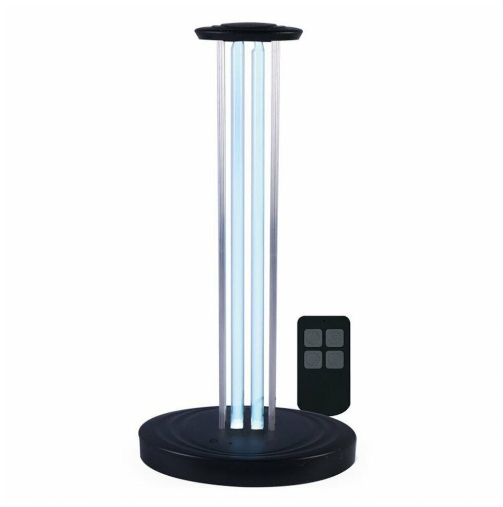 Бактерицидная ультрафиолетовая настольная лампа с пультом ДУ Feron UL362 36W черный 140*198*415мм